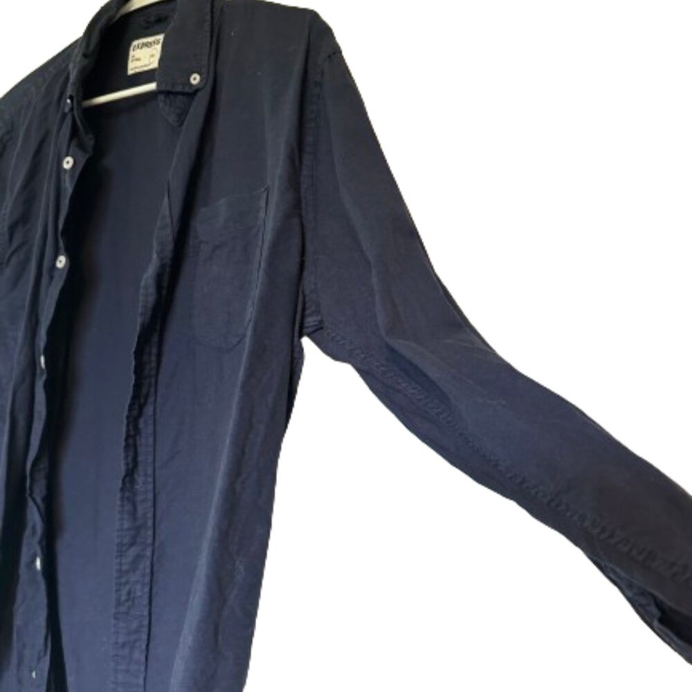 Classic Blue Express Button Down - image 5